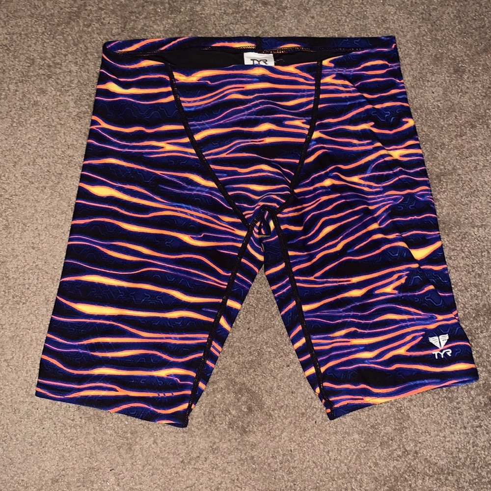 Men’s Neon TYR 9” Competitor Tri Short